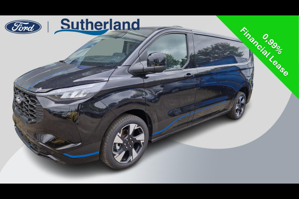 Ford Transit Custom 320 2.5 PHEV L2H1 Sport 233pk | 0,99% Renteactie | Inklapbare trekhaak | 19 inch lichtmetalen Sport velgen (mat zwart) | Verwarmbaar stuurwiel  | Navigatie systeem | B&O speakers