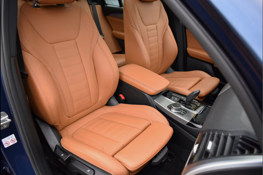 BMW X3 xDrive20i M-Pakket 184 Pk Pano Bruin Leder Trekhaak Full Led Camera 21 Inch