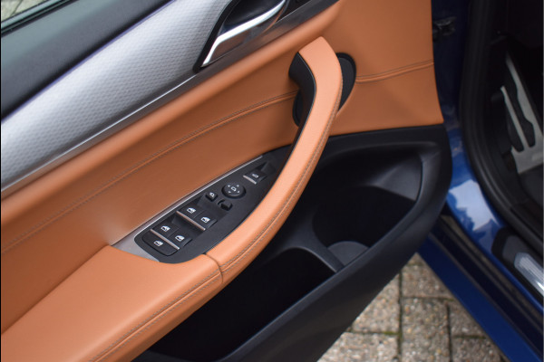 BMW X3 xDrive20i M-Pakket 184 Pk Pano Bruin Leder Trekhaak Full Led Camera 21 Inch