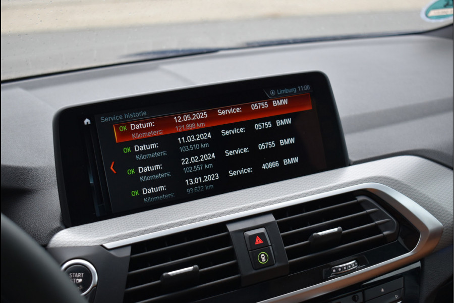 BMW X3 xDrive20i M-Pakket 184 Pk Pano Bruin Leder Trekhaak Full Led Camera 21 Inch