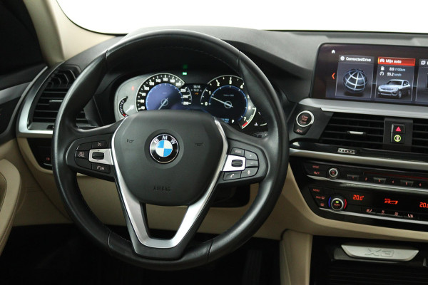 BMW X3 XDrive20i High Executive (PANORAMADAK, DIGITALE COCKPIT, NAVIGATIE, AUTOMAAT, PARKEERSENSOREN, DEALER ONDERHOUDEN)