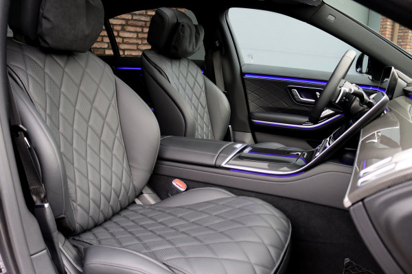 Mercedes-Benz S-Klasse 580 e 4MATIC Lang AMG Line | Airmatic | Achterasbesturing | Chauffeurspakket | MBUX Tablet | Distronic+ | Memory | Stoelventilatie V+A | Burmester | Soft-Close | Digital Light | Vlakkenverwarming | HUD |