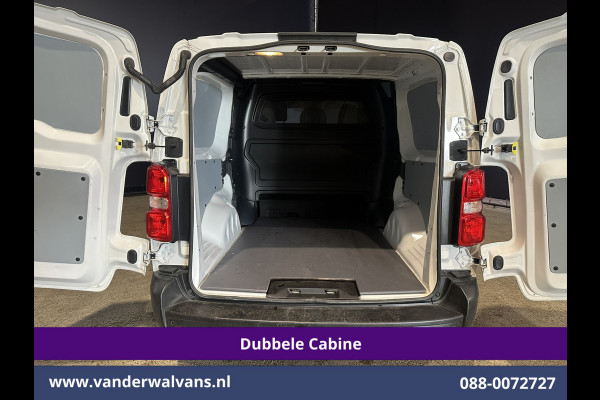 Peugeot Expert 2.0 BlueHDI 123pk L3H1 Dubbele Cabine Euro6 Airco | 2x zijdeur | 2500kg Trekhaak | 5-Zits Cruisecontrol, Parkeersensoren