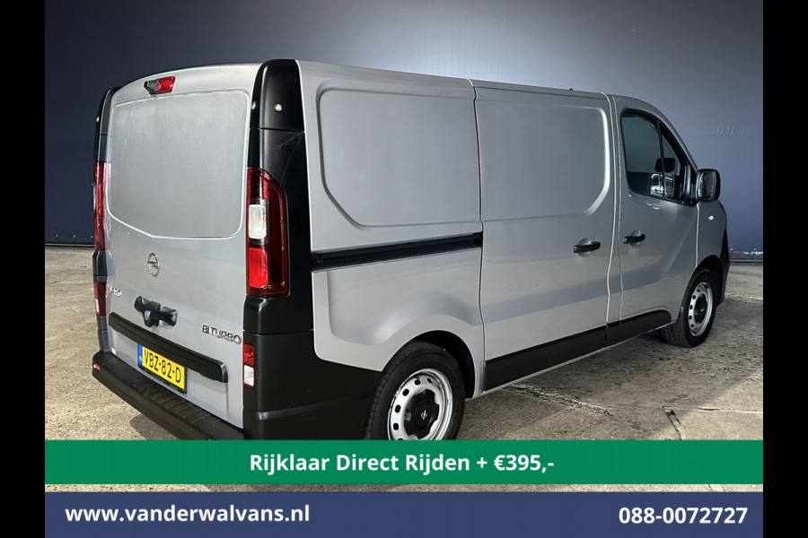 Opel Vivaro 1.6CDTI 126pk L1H1 inrichting Euro6 *Rijklaar Direct Rijden* Airco | Navigatie | Camera | LED | Cruisecontrol Parkeersensoren, Achterklep