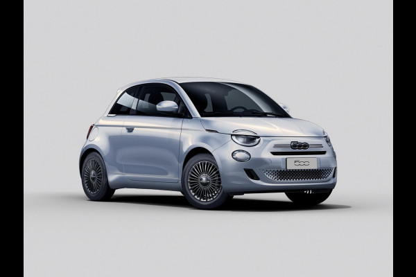 Fiat 500 1.0 Hybrid Torino | Private Lease € 387,- | New | Clima | Carplay | PDC | Priv Glass | Celestial Blue