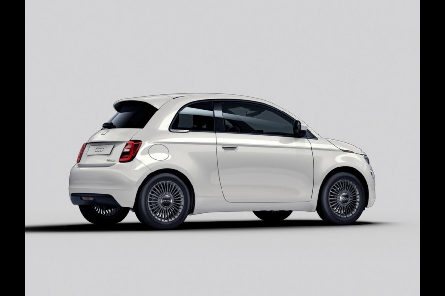 Fiat 500 1.0 Hybrid Torino | Private Lease € 387,- | New | Clima | Carplay | PDC | Priv Glass | Ice White