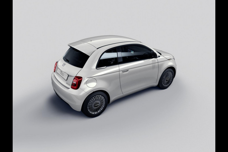 Fiat 500 1.0 Hybrid Torino | Private Lease € 387,- | New | Clima | Carplay | PDC | Priv Glass | Ice White