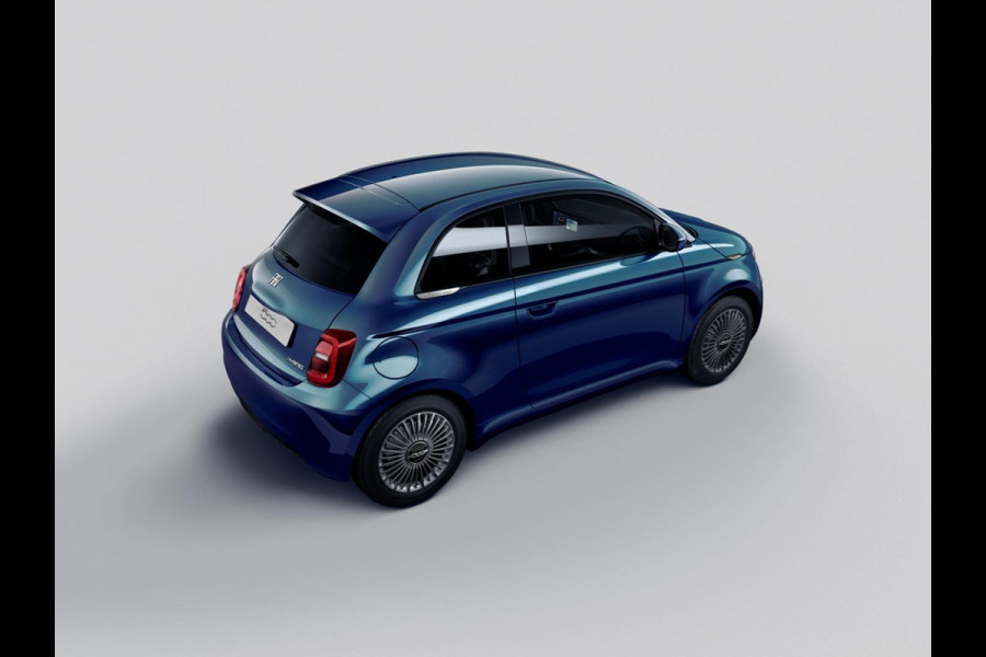 Fiat 500 1.0 Hybrid Torino | Private Lease € 387,- | New | Clima | Carplay | PDC | Priv Glass | Ocean Green