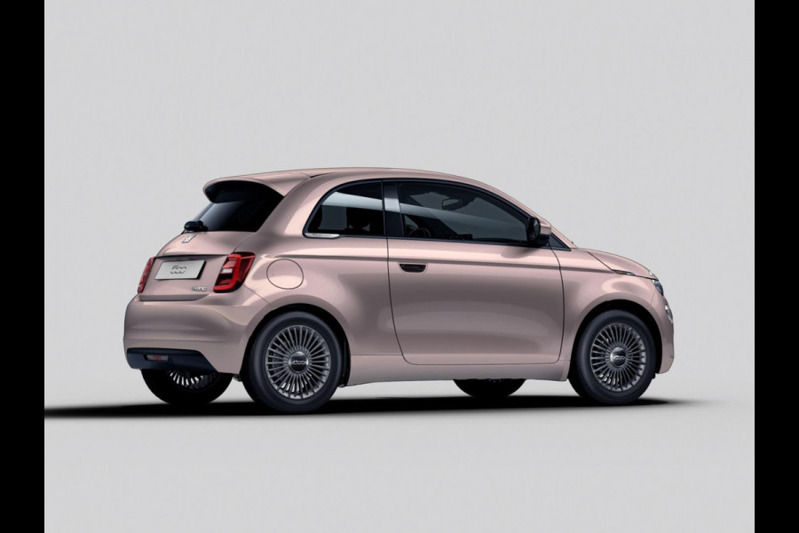 Fiat 500 1.0 Hybrid Torino | Private Lease € 387,- | New | Clima | Carplay | PDC | Priv Glass | Rose Gold