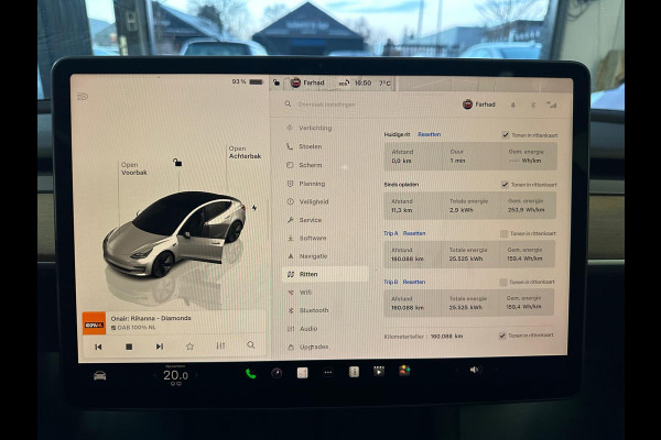 Tesla Model 3 Long Range AWD 75 kWh/160088 KM NAP/GEWRAPT