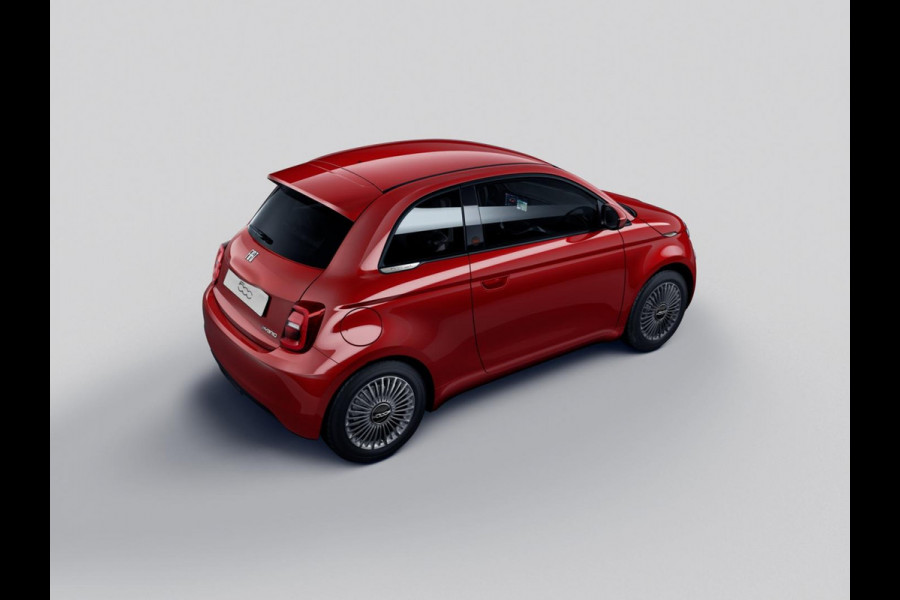 Fiat 500 1.0 Hybrid Torino | Private Lease € 379,- | New | Clima | Carplay | PDC | Priv Glass | Rosso Passione