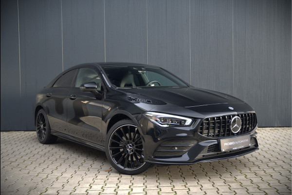 Mercedes-Benz CLA-Klasse 250 e Premium Plus | AMG Line | CLA45 Styling | Stoelverwarming | Keyless | Adaptive Cruise Control | Ambiance verlichting | Camera | Parkeersensoren |
