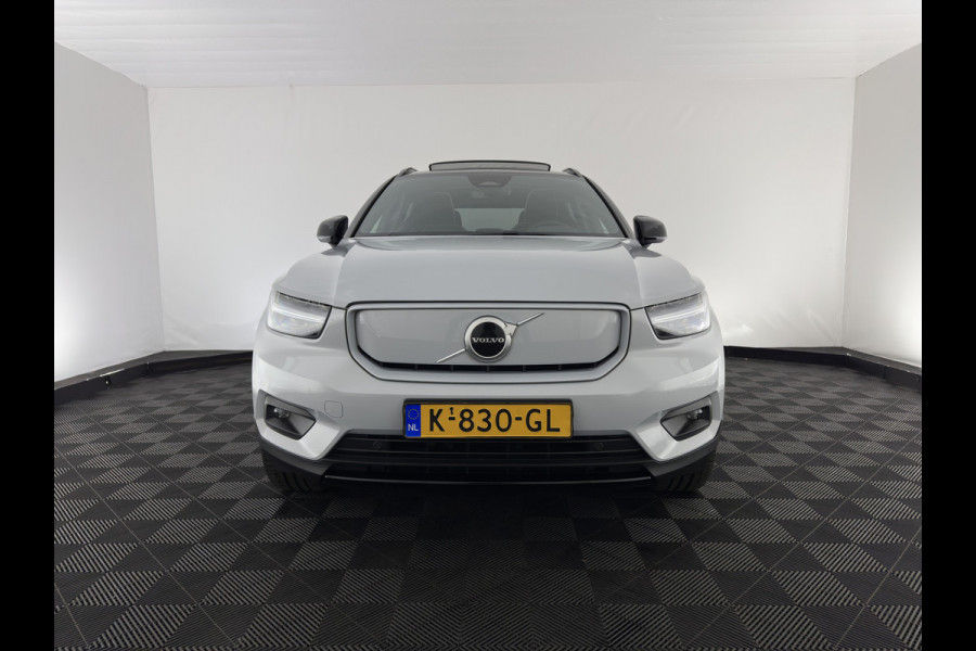 Volvo XC40 Recharge P8 AWD R-Design {SOH-89%} [ 3-Fase ] (INCL-BTW) *PANO | LEATHER-MICROFIBRE | DIGI-COCKPIT | FULL-LED | MEMORY-PACK | TOP-VIEW | CARPLAY | NAVI-FULLMAP | ECC | PDC | KEYLESS | HEATED-SPORTSEATS | BLIS | 20"ALU*