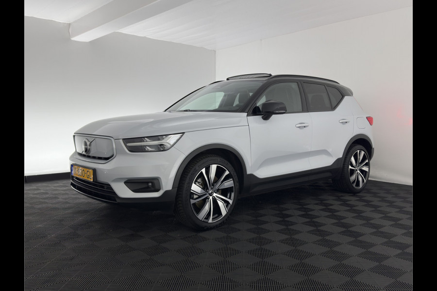 Volvo XC40 Recharge P8 AWD R-Design {SOH-89%} [ 3-Fase ] (INCL-BTW) *PANO | LEATHER-MICROFIBRE | DIGI-COCKPIT | FULL-LED | MEMORY-PACK | TOP-VIEW | CARPLAY | NAVI-FULLMAP | ECC | PDC | KEYLESS | HEATED-SPORTSEATS | BLIS | 20"ALU*