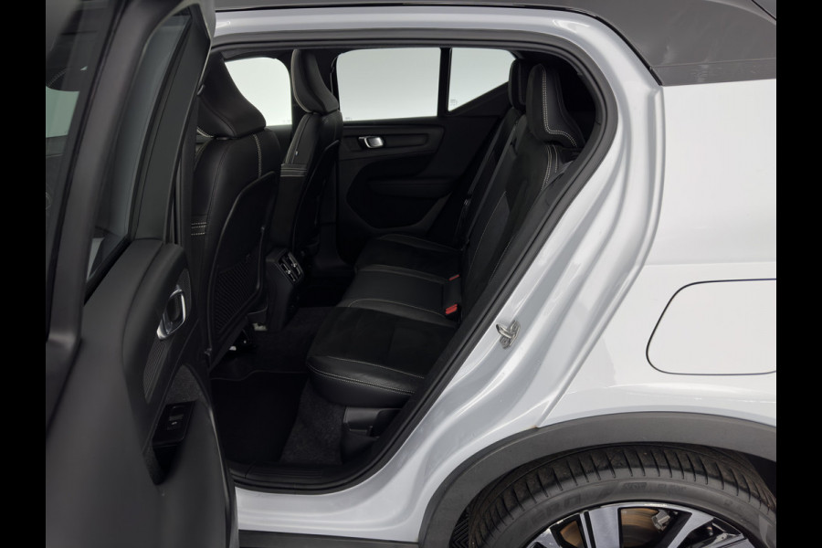 Volvo XC40 Recharge P8 AWD R-Design {SOH-89%} [ 3-Fase ] (INCL-BTW) *PANO | LEATHER-MICROFIBRE | DIGI-COCKPIT | FULL-LED | MEMORY-PACK | TOP-VIEW | CARPLAY | NAVI-FULLMAP | ECC | PDC | KEYLESS | HEATED-SPORTSEATS | BLIS | 20"ALU*