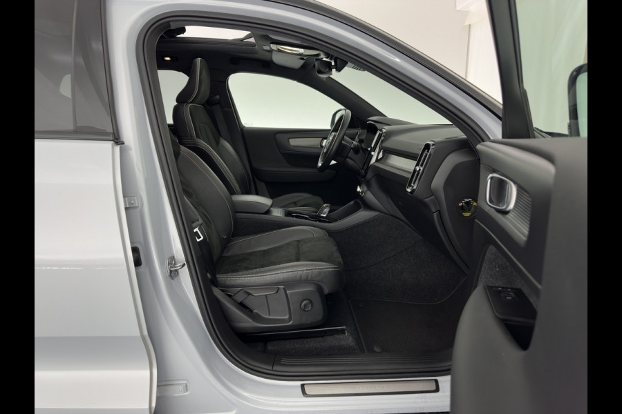 Volvo XC40 Recharge P8 AWD R-Design {SOH-89%} [ 3-Fase ] (INCL-BTW) *PANO | LEATHER-MICROFIBRE | DIGI-COCKPIT | FULL-LED | MEMORY-PACK | TOP-VIEW | CARPLAY | NAVI-FULLMAP | ECC | PDC | KEYLESS | HEATED-SPORTSEATS | BLIS | 20"ALU*