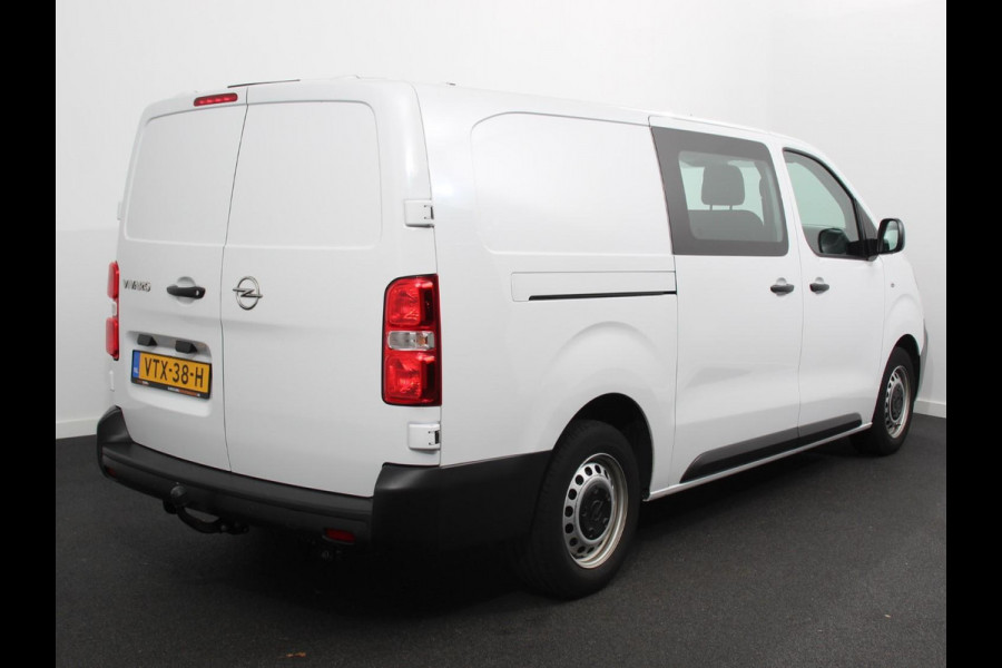 Opel Vivaro 2.0 CDTI Automaat 145 pk L3H1 Dubbele Cabine 6p Edition | Navigatie | Apple Carplay/Android Auto | Airco | Bluetooth | Trekhaak | Betimmering | Cruise Control