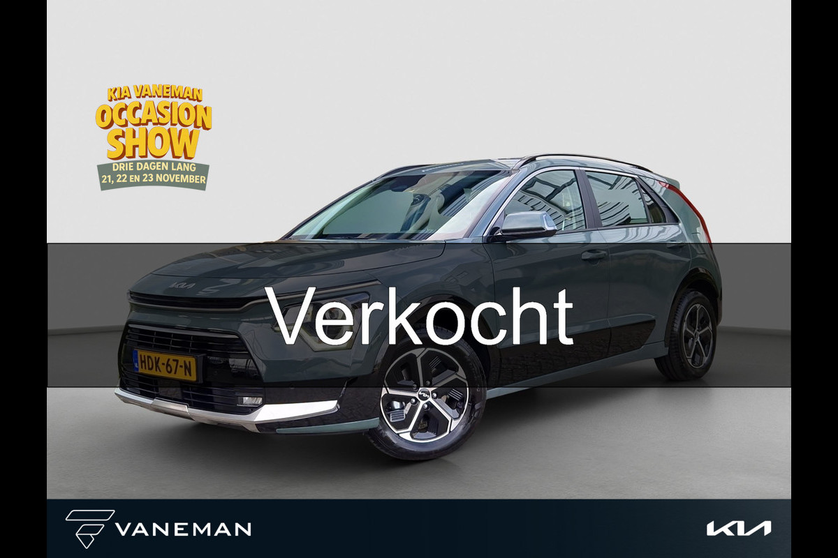 Kia Niro 1.6 GDi Hybrid DynamicLine | Navi | Clima | Adapt. Cruise | Camera | Sensoren voor & achter |