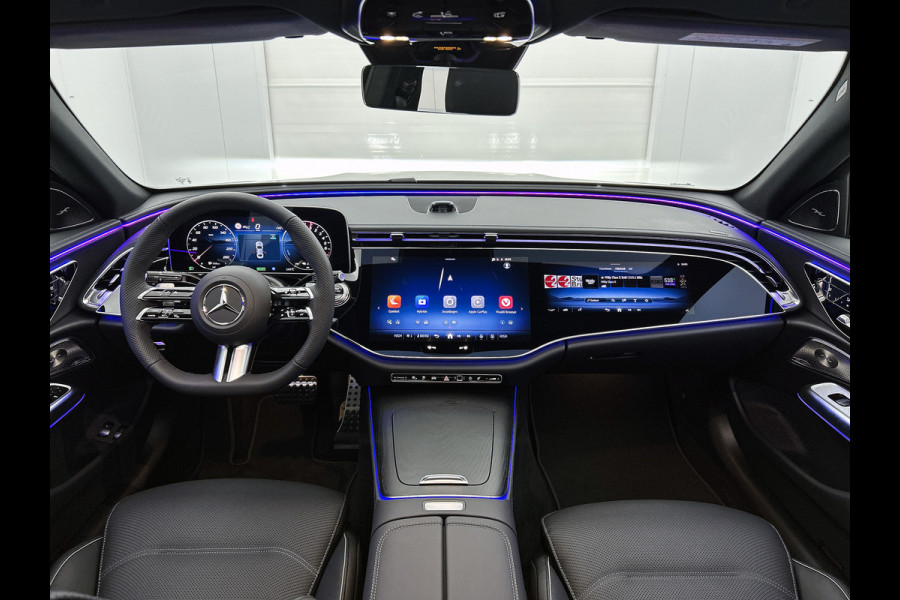 Mercedes-Benz E-Klasse 300 e Sport Edition |  Premium pakket | Trekhaak | Stoelventilatie voor | Nightpakket | Winter pakket | Burmester® 4D sound system | 20 inch AMG velgen zwart | DISTRONIC | 360°-camera | MBUX Superscreen |