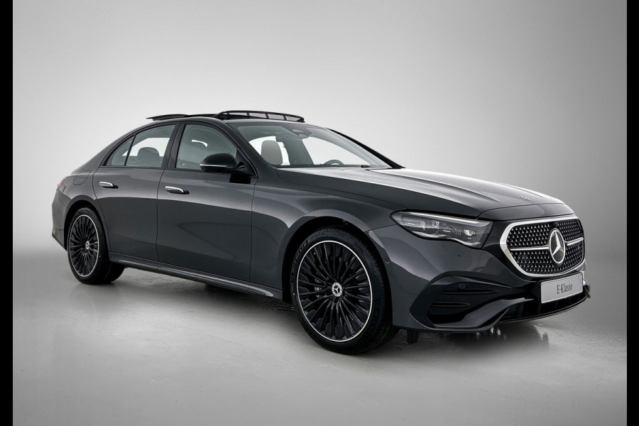 Mercedes-Benz E-Klasse 300 e Sport Edition |  Premium pakket | Trekhaak | Stoelventilatie voor | Nightpakket | Winter pakket | Burmester® 4D sound system | 20 inch AMG velgen zwart | DISTRONIC | 360°-camera | MBUX Superscreen |