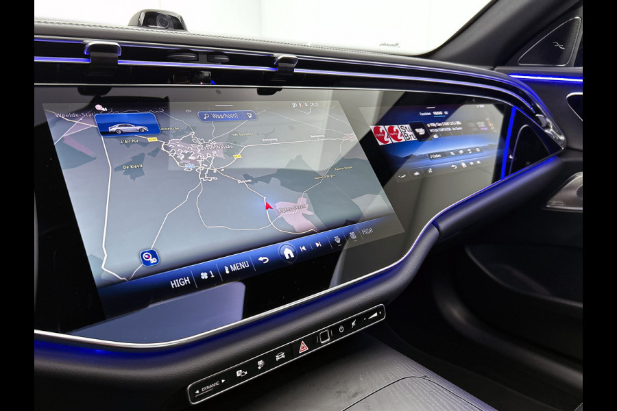 Mercedes-Benz E-Klasse 300 e Sport Edition |  Premium pakket | Trekhaak | Stoelventilatie voor | Nightpakket | Winter pakket | Burmester® 4D sound system | 20 inch AMG velgen zwart | DISTRONIC | 360°-camera | MBUX Superscreen |