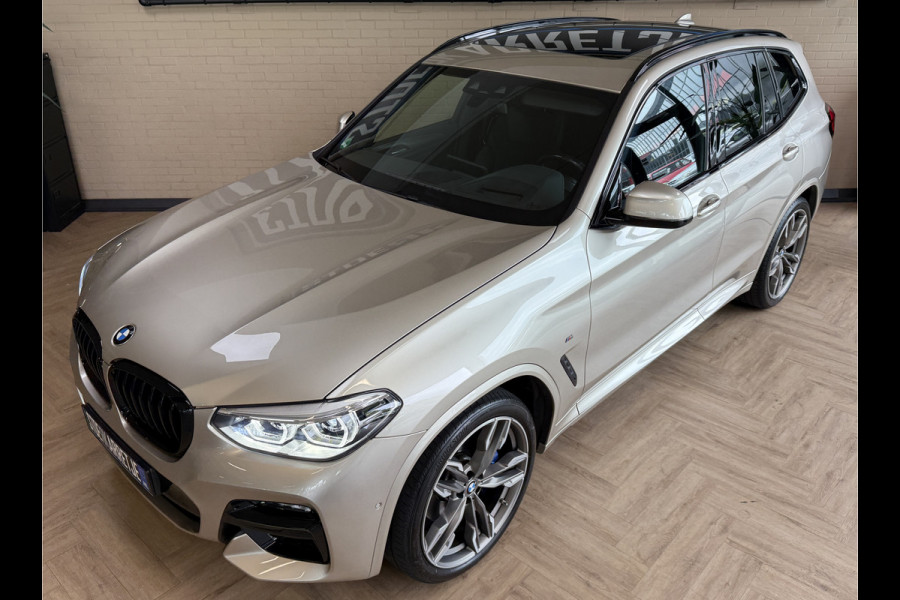 BMW X3 M40i xDrive High Executive M Sport Groot Navi | H&K | Pano | 21" | LED | HUD | Camera |