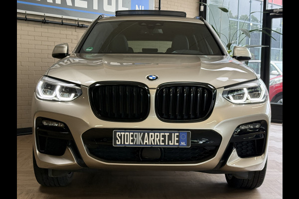 BMW X3 M40i xDrive High Executive M Sport Groot Navi | H&K | Pano | 21" | LED | HUD | Camera |