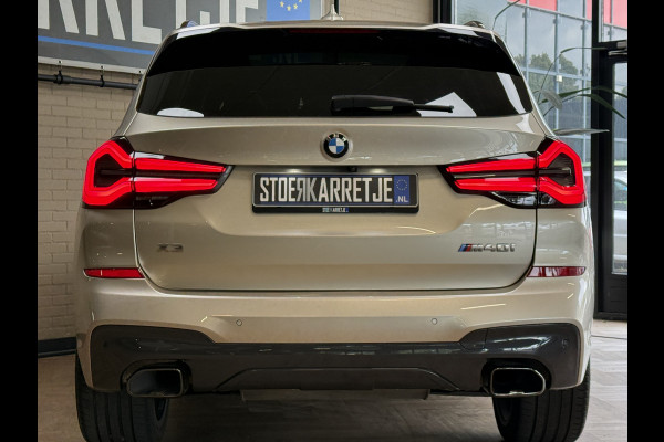 BMW X3 M40i xDrive High Executive M Sport Groot Navi | H&K | Pano | 21" | LED | HUD | Camera |