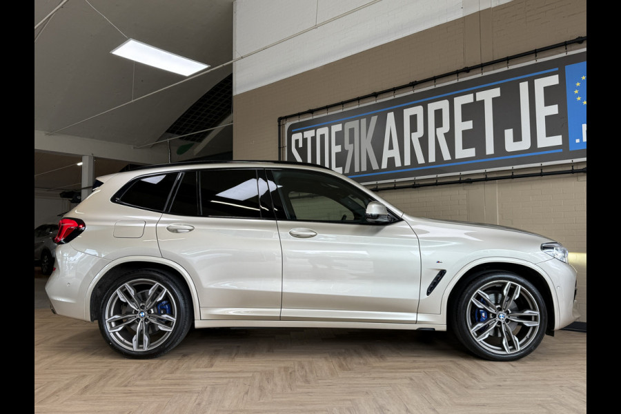 BMW X3 M40i xDrive High Executive M Sport Groot Navi | H&K | Pano | 21" | LED | HUD | Camera |