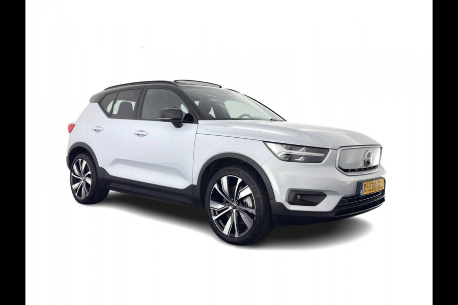 Volvo XC40 Recharge P8 AWD R-Design {SOH-89%} [ 3-Fase ] (INCL-BTW) *PANO | LEATHER-MICROFIBRE | DIGI-COCKPIT | FULL-LED | MEMORY-PACK | TOP-VIEW | CARPLAY | NAVI-FULLMAP | ECC | PDC | KEYLESS | HEATED-SPORTSEATS | BLIS | 20"ALU*