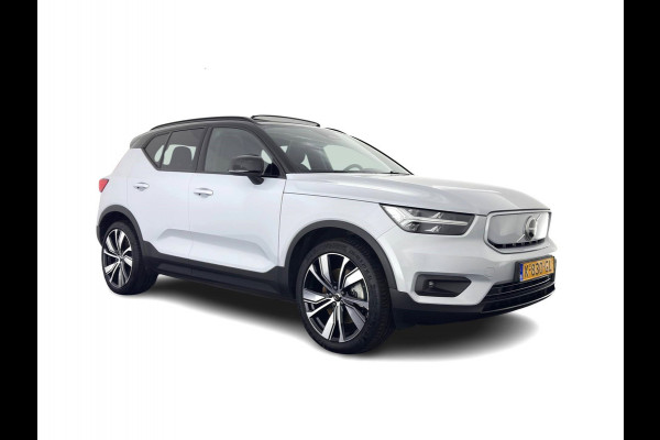 Volvo XC40 Recharge P8 AWD R-Design {SOH-89%} [ 3-Fase ] (INCL-BTW) *PANO | LEATHER-MICROFIBRE | DIGI-COCKPIT | FULL-LED | MEMORY-PACK | TOP-VIEW | CARPLAY | NAVI-FULLMAP | ECC | PDC | KEYLESS | HEATED-SPORTSEATS | BLIS | 20"ALU*