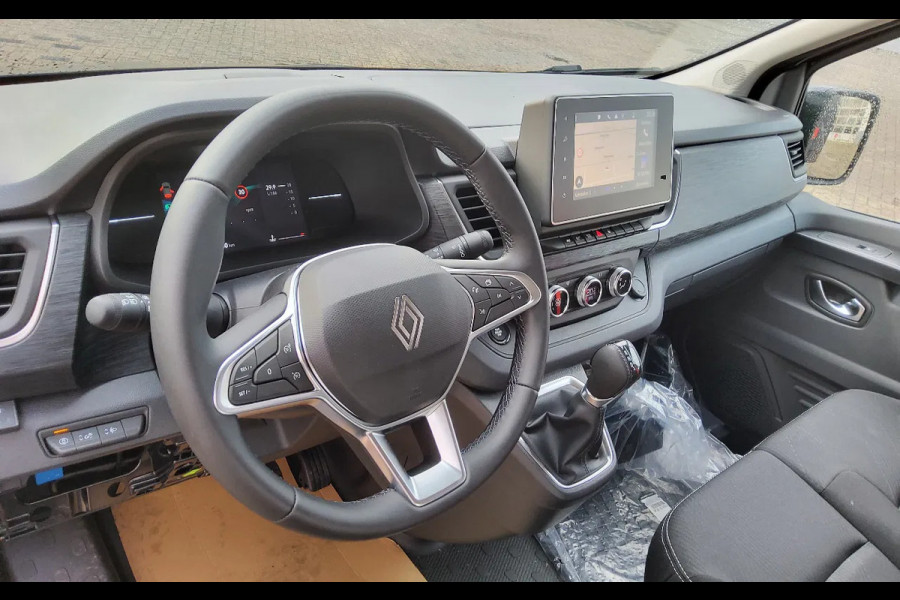 Renault Trafic 150 PK AUTOMAAT L2H1 DUBBELE CABINE - EURO 6 - GRIJS COMETE METALLIC - V-58-JPX - BPM VRIJ!