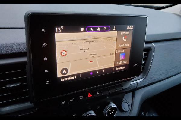 Renault Trafic 150 PK AUTOMAAT L2H1 DUBBELE CABINE - EURO 6 - GRIJS COMETE METALLIC - V-58-JPX - BPM VRIJ!