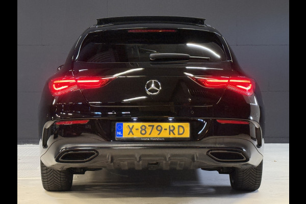 Mercedes-Benz CLA-Klasse Shooting Brake 250 e AMG | Pano | Sfeerverlichting | Burmester | 360 Camera | Adaptive cruise | Elektr. stoelen + memory | Stoelverwarming | Full LED