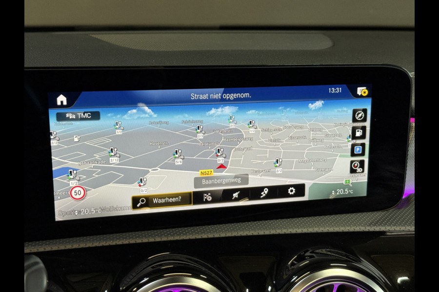 Mercedes-Benz CLA-Klasse Shooting Brake 250 e AMG | Pano | Sfeerverlichting | Burmester | 360 Camera | Adaptive cruise | Elektr. stoelen + memory | Stoelverwarming | Full LED