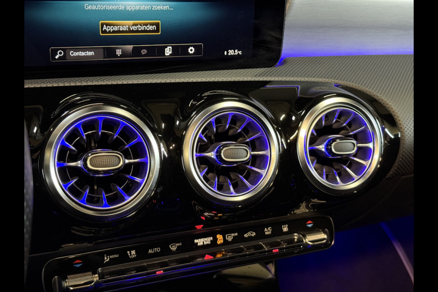 Mercedes-Benz CLA-Klasse Shooting Brake 250 e AMG | Pano | Sfeerverlichting | Burmester | 360 Camera | Adaptive cruise | Elektr. stoelen + memory | Stoelverwarming | Full LED