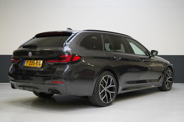 BMW 5 Serie Touring 530e Business Edition Plus | SoH 98% | Leder | Panoramadak | Trekhaak | Memory | Head-Up | M-Sportpakket