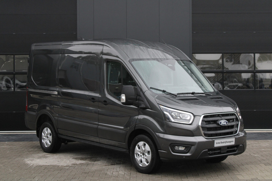 Ford Transit 350 2.0 TDCI L2H2 Limited 165pk - Adaptive Cruise - Xenon - Navi - Blind Spot - 360 camera - Rijklaar