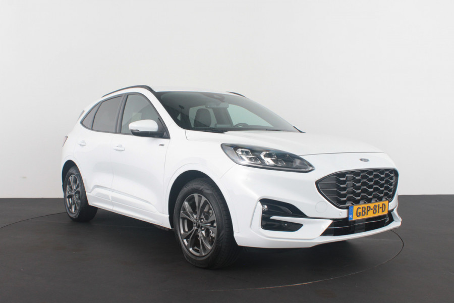 Ford Kuga 2.5 PHEV ST-Line X 225pk > Winterpakket/Trekhaak/all season/Frozen White/Plug-in hybride