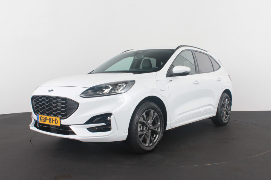 Ford Kuga 2.5 PHEV ST-Line X 225pk > Winterpakket/Trekhaak/all season/Frozen White/Plug-in hybride