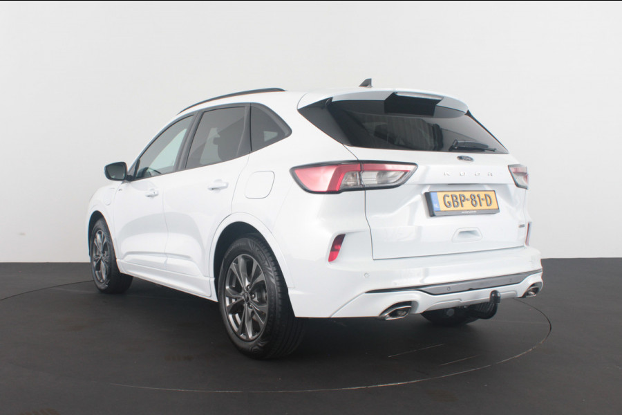 Ford Kuga 2.5 PHEV ST-Line X 225pk > Winterpakket/Trekhaak/all season/Frozen White/Plug-in hybride