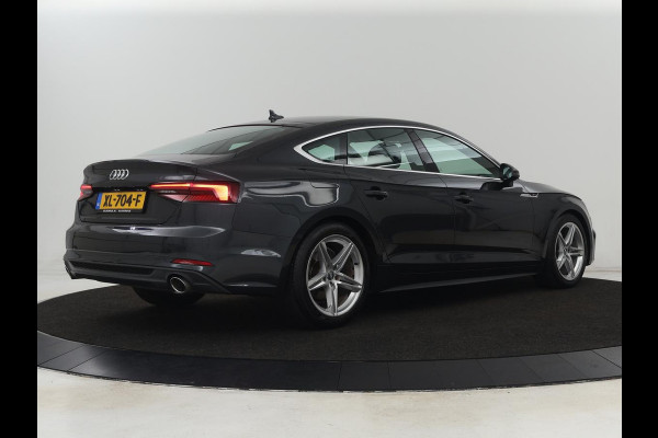 Audi A5 40 TFSI Sport S-Line edition | Carplay | Sportstoelen | Full LED | Half leder | Navigatie | Parkeerhulp | Cruise control | Bluetooth | Climate control | Sportstuur