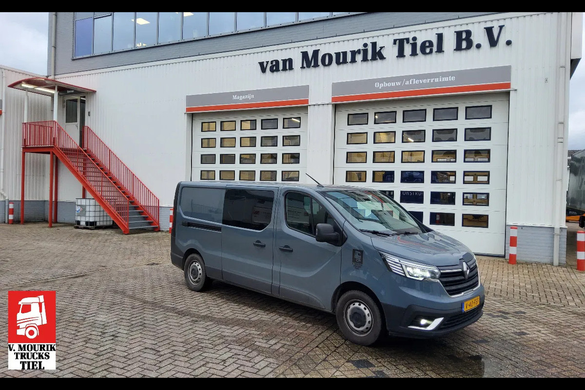 Renault Trafic 170.30 DUBBELE CABINE L2H1 AUTOMAAT - 2x ZIJSCHUIFDEUR - EURO 6 - V-40-FSF - BPM VRIJ!