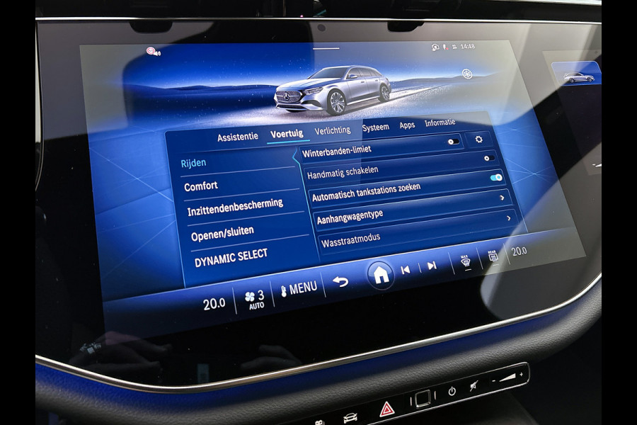 Mercedes-Benz E-Klasse Estate 300 e Sport Edition | Premium pakket | Winter pakket | MBUX Superscreen | Leder pakket | Trekhaak | Rijassistentiepakket Plus | 360°-camera | Stoelventilatie voor | DIGITAL Light |