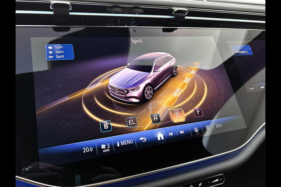 Mercedes-Benz E-Klasse Estate 300 e Sport Edition | Premium pakket | Winter pakket | MBUX Superscreen | Leder pakket | Trekhaak | Rijassistentiepakket Plus | 360°-camera | Stoelventilatie voor | DIGITAL Light |