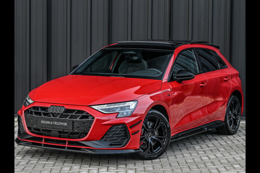 Audi A3 Sportback 45 TFSI e S EDITION COMPETITION | BLACK OPTIC | MATRIX LED | KEYLESS | VIRTUAL COCKPIT | PANORAMADAK | AMBIANCE INTERI