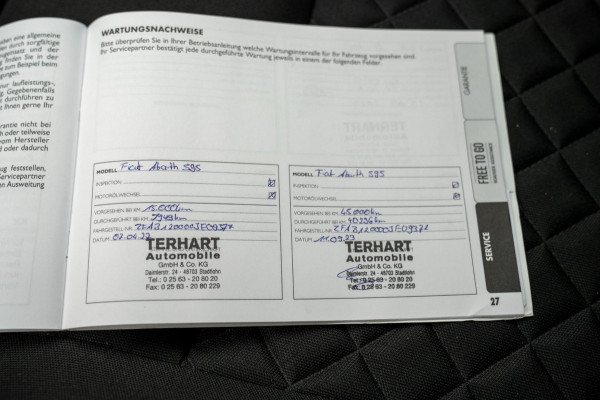 Fiat 500 1.4 T-Jet Abarth 595 70th Anniversary | Prijs rijklaar incl. 12 mnd garantie |17"Lmv Navi Carplay Bluetooth DAB