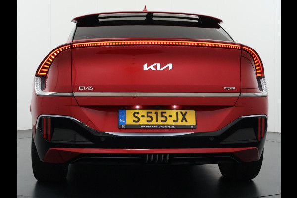 Kia Ev6 GT AWD 77.4 kWh SOH 99% VAN: €41.900,- VOOR: €37.877,- UW EINDEJAARSVOORDEEL: €4.023,- | 585PK!| PANO | KIA GARANTIE T/M 2029 | STOEL/STUUR VERW. | 360 CAMERA| ELEK. ACHTERKLEP| HEAD-UP| MERIDIAN AUDIO|