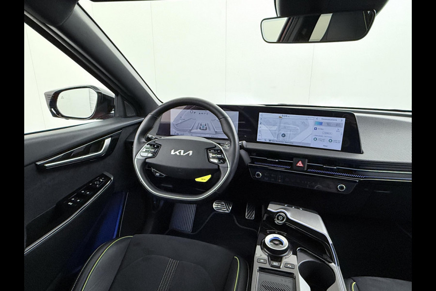 Kia Ev6 GT AWD 77.4 kWh SOH 99% VAN: €41.900,- VOOR: €37.877,- UW EINDEJAARSVOORDEEL: €4.023,- | 585PK!| PANO | KIA GARANTIE T/M 2029 | STOEL/STUUR VERW. | 360 CAMERA| ELEK. ACHTERKLEP| HEAD-UP| MERIDIAN AUDIO|
