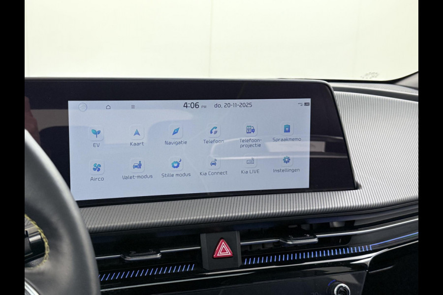 Kia Ev6 GT AWD 77.4 kWh SOH 99% VAN: €41.900,- VOOR: €37.877,- UW EINDEJAARSVOORDEEL: €4.023,- | 585PK!| PANO | KIA GARANTIE T/M 2029 | STOEL/STUUR VERW. | 360 CAMERA| ELEK. ACHTERKLEP| HEAD-UP| MERIDIAN AUDIO|